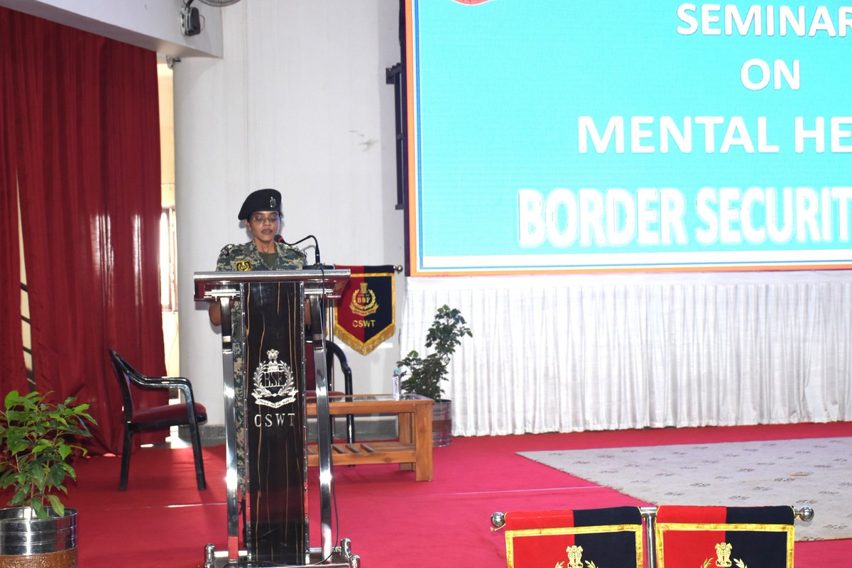 On 9/10/25, a session on stress management and mental wellness was organised at CSWT, Indore. Dr Koustubh R Bagul, Asst professor from MGMMC, Indore alongwith his team delivered a brisk talk on the subject.