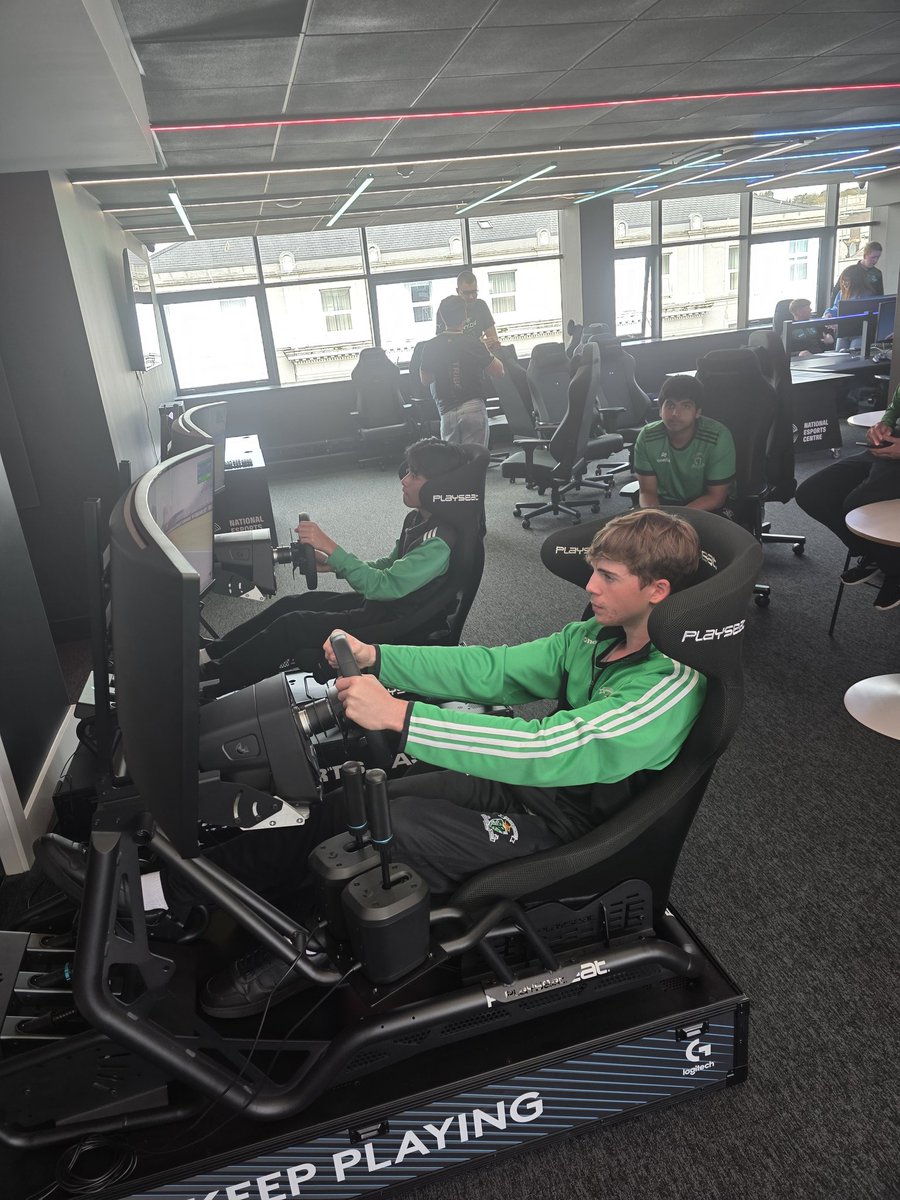 TYs enjoyed a trip to <a href="/IrelandNEC/">National Esports Centre</a> <a href="/IrelandEsports_/">IRELAND ESPORTS FEDERATION</a> to enjoy a day of gaming. Esports offers a unique blend of competition, teamwork, and strategy, providing numerous benefits for participants. It enhances problem-solving skills, hand-eye coordination, and multitasking abilities.