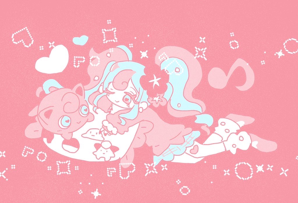 「#見た人も無言でピンク髪をあげる」|橙二🍇のイラスト