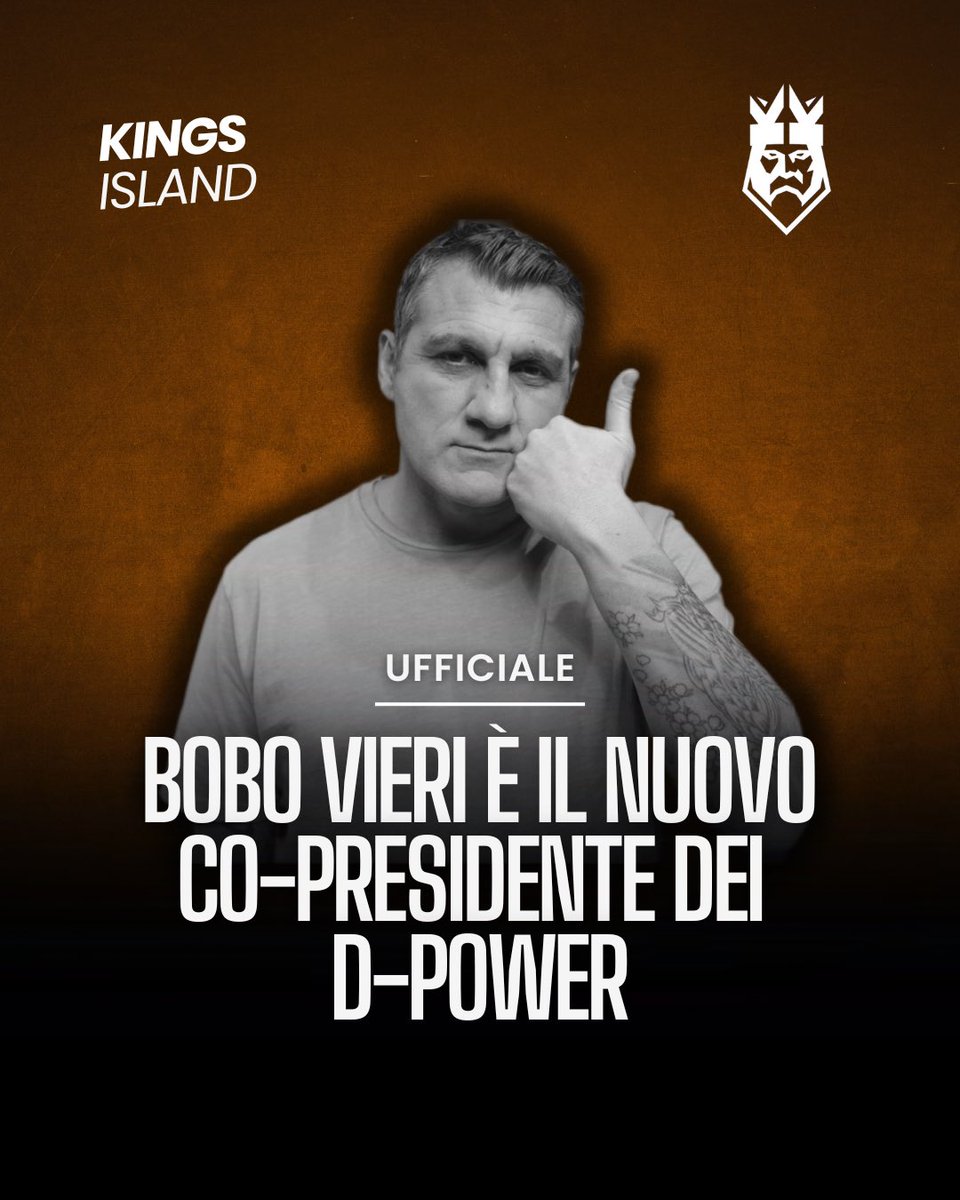 KL_Island's tweet photo. 🚨 UFFICIALE 🚨

💥 Che coppia per i D-Power! La nuova squadra di @DilettaLeotta ha ufficializzato che al fianco della nota conduttrice ci sarà come co-presidente Christian Vieri.

#KingsLeague #kingsleagueisland https://t.co/DIAsuvjVaM