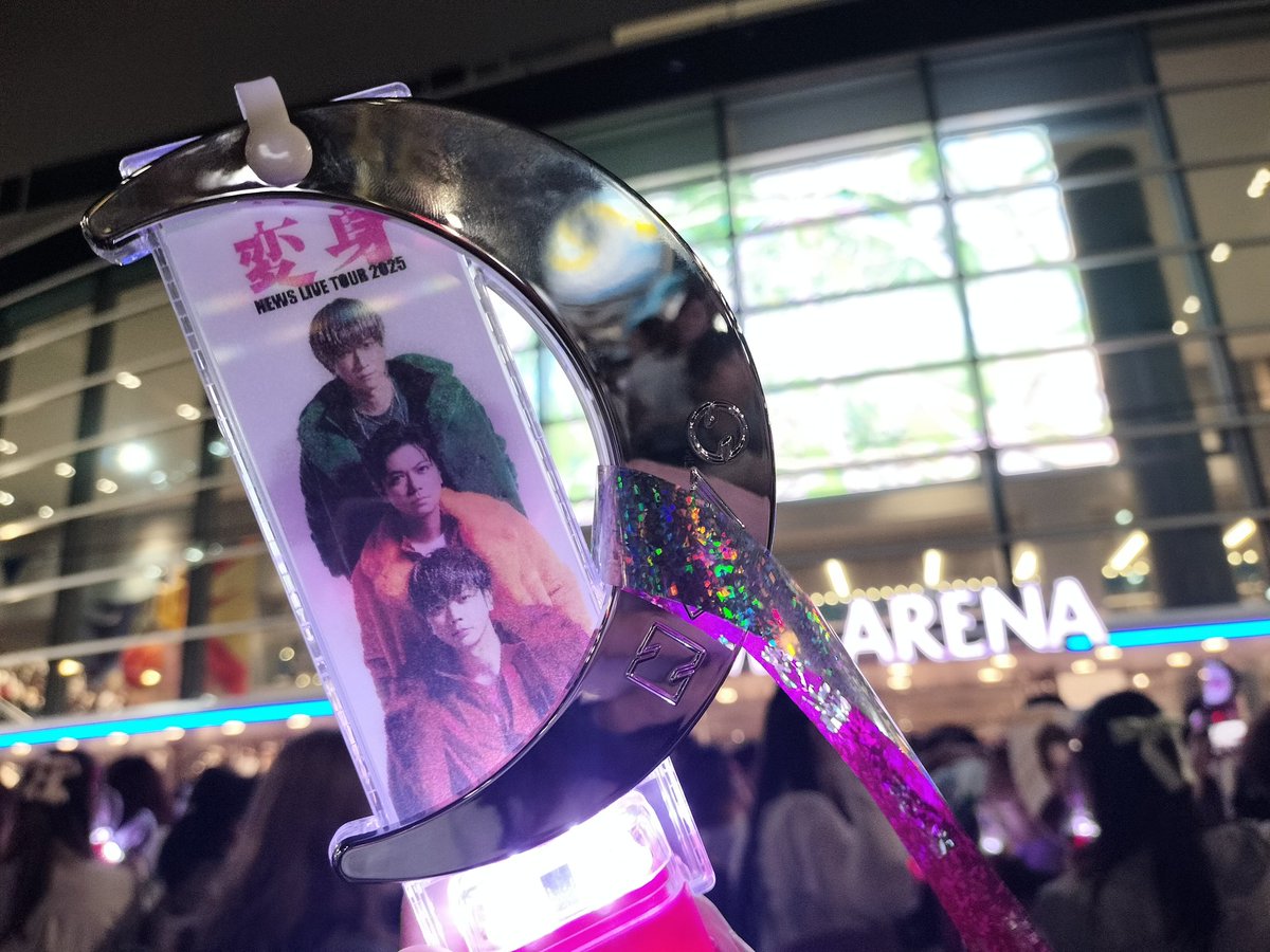 masspana's tweet photo. 今日もNEWSでいてくれて
アイドルとしてキラキラしくれて
ありがとう。大好き💜💛💚
#NEWSLIVETOUR2025変身 https://t.co/JPjo5B21vM