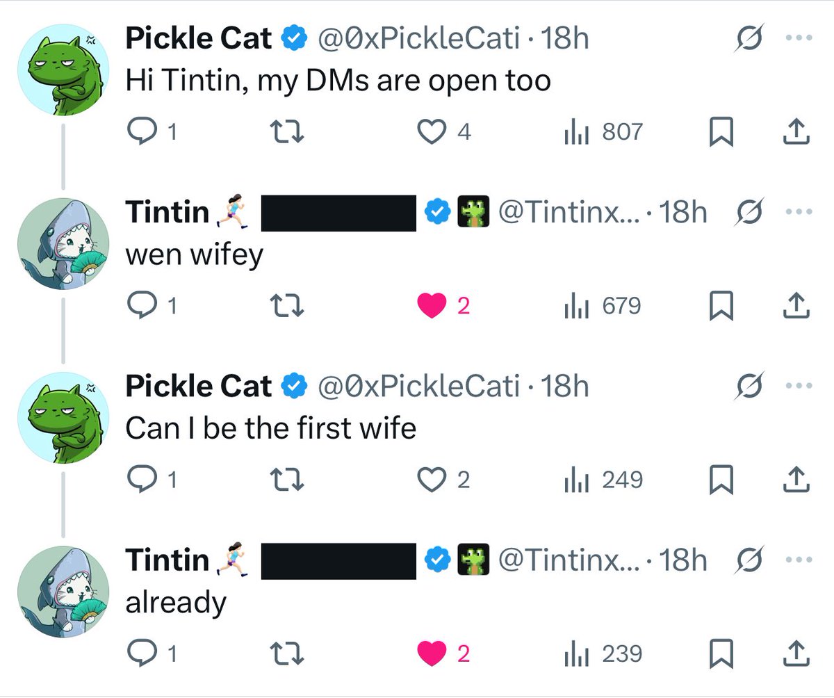 不演了，官宣了💍

Me and <a href="/Tintinx2021/">Tintin🏃🏻‍♀️‍➡️ █████</a> got married.
我是正宫，懂？

<a href="/JamesWynnReal/">James Wynn</a> you’re too late she’s mine now. 

The rest of y’all can stay in line.

结婚照好看不？Waitlist 的空气还新鲜吗？带点酸味更香哦～