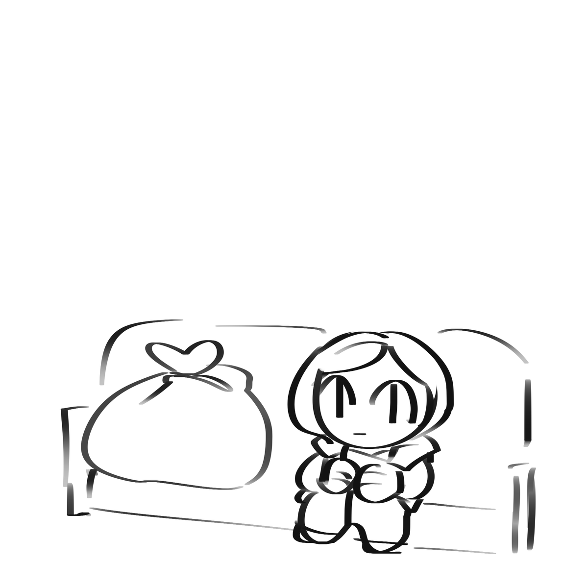 #barguy #noimnotahuman #coatguy