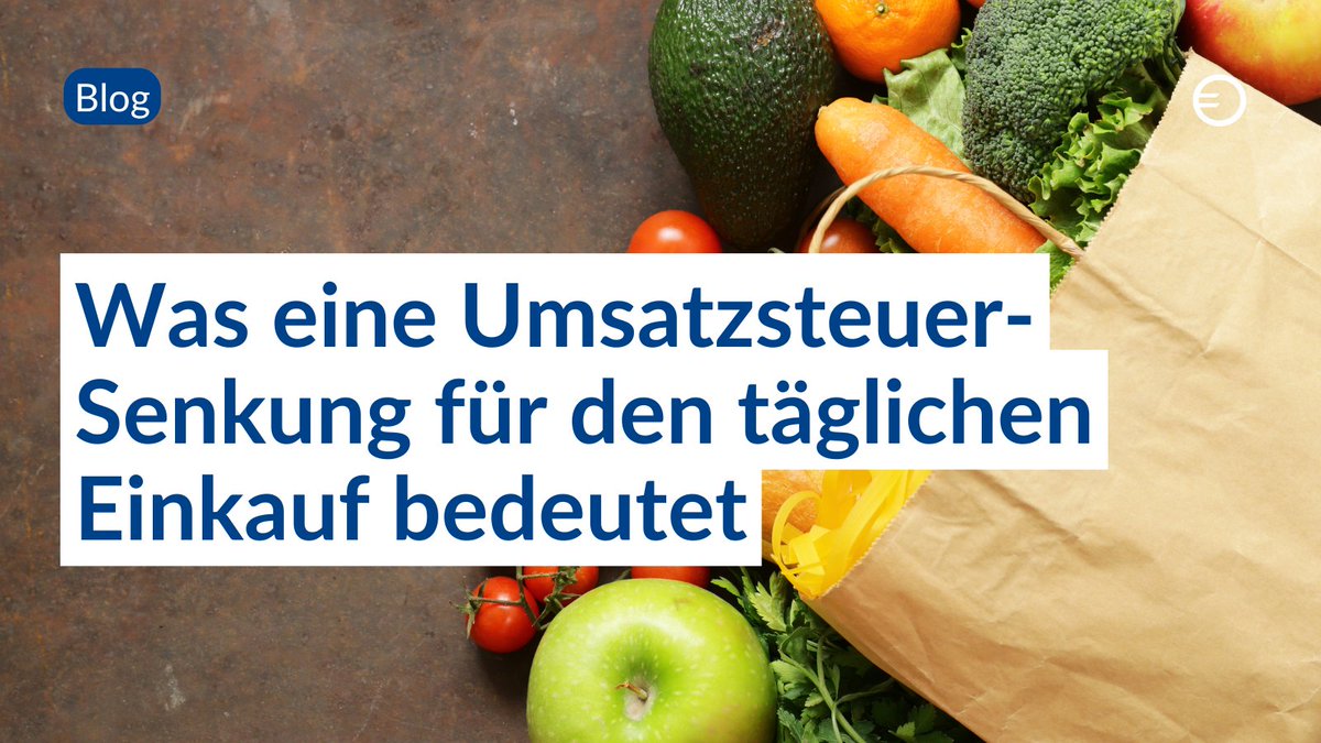 Umsatzsteuer runter - Einkauf billiger? So wirkt eine Umsatzsteuer-Senkung!  

In unserem aktuellen #Blog schauen wir uns Inflationswirkung, Verteilungswirkung &amp; Budgetrisiken an. 

Hier entlang: bit.ly/46UYjeI  

#OeNB