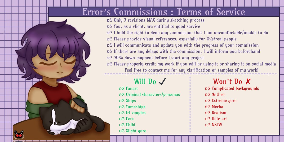 ๐๐Error๐๐(COMMS OPEN pls ๐ฅน) tweet media