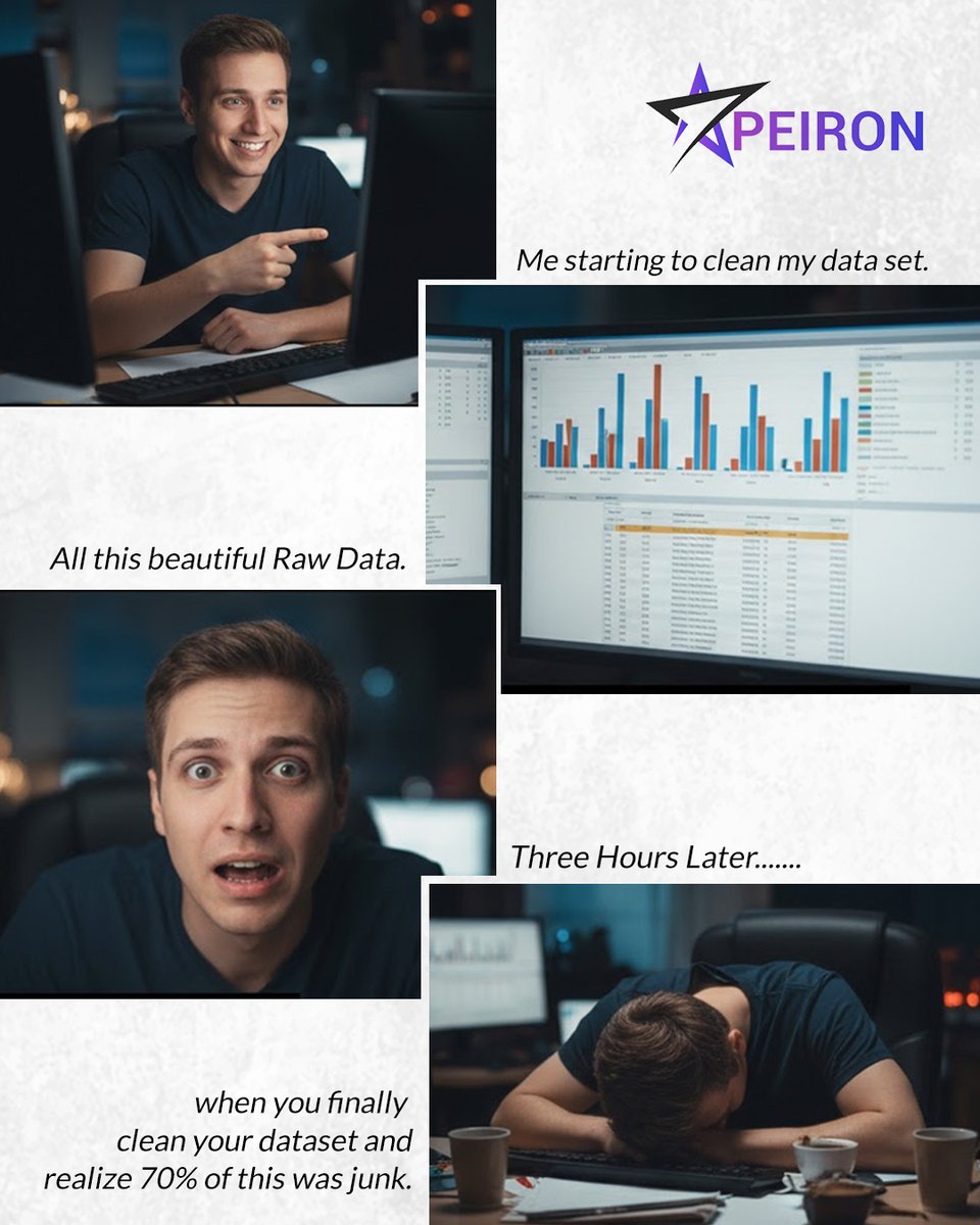 ApeironV's tweet image. At Apeiron Techno Venture, we don’t just manage data — we transform it into your most valuable business asset. Because when your data is clean, your business decisions become sharper, faster, and smarter.

#datacleansing #dataanalysis #apeiron #DataScience #datavisualization