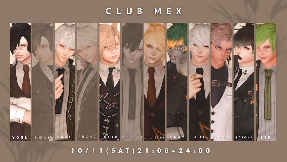 Club_mex_'s tweet photo. ┈┈┈┈┈┈┈┈┈┈┈┈┈┈

 　  ✧ Information ✧

　先着予約分受付CAST【残り2枠】

Kir / B C枠

≪ https://t.co/JodaHMlOcT ≫

┈┈┈┈┈┈┈┈┈┈┈┈┈┈ https://t.co/j7uP89KbPb