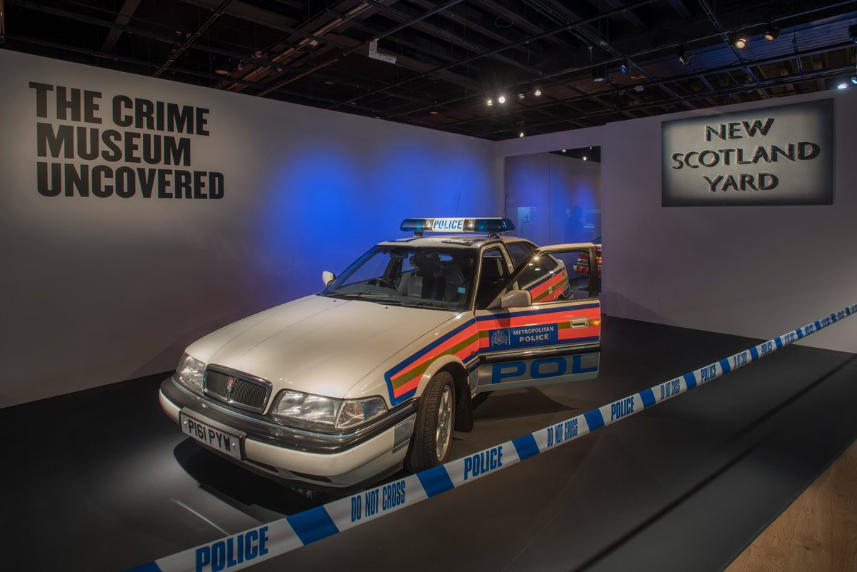 MPSHeritage's tweet photo. #CrimeMuseumUncovered opened #OnThisDay ten years ago at @LDN_Museum. The second is now on in Sidcup and runs until April 2026, with December bookings opening in early November. #OTD #ThrowbackThursday #CM150 #CMU https://t.co/yLtqwen89K