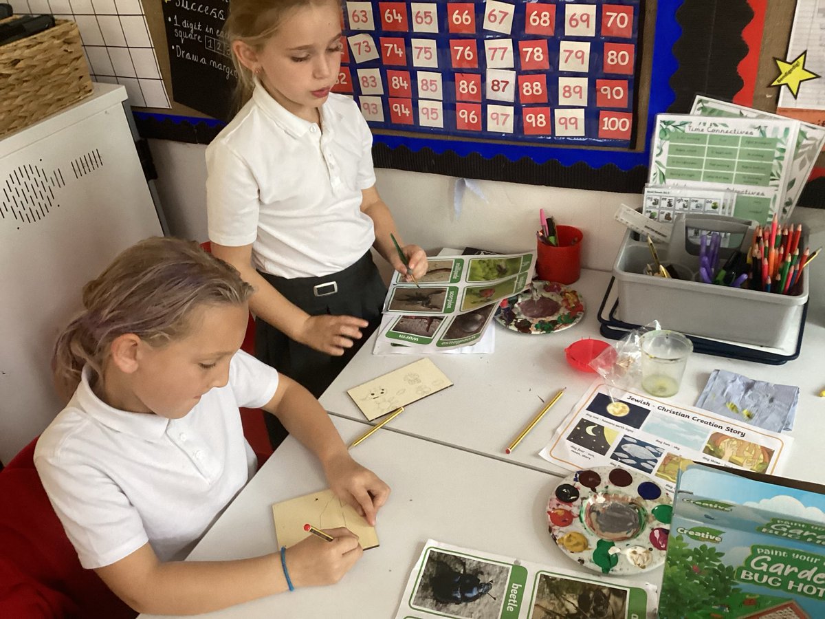 As part of our topic “One Planet, Our World” Year 3 have been creating their own mini beast hotels to help look after God’s creatures.