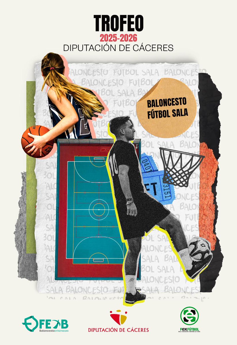 🥅 | #FútbolSala |

📸Presentados los 🏆Trofeos <a href="/DiputacionCC/">DiputacionCC</a> de 🥅𝐅𝐔́𝐓𝐁𝐎𝐋 𝐒𝐀𝐋𝐀, con 35 equipos masculinos y femeninos competiendo en las Ligas Provinciales.

👏👏👏¡Una vez más, GRACIAS a la Diputación de Cáceres por su apoyo incondicional al futsal extremeño!

🔗+INFO