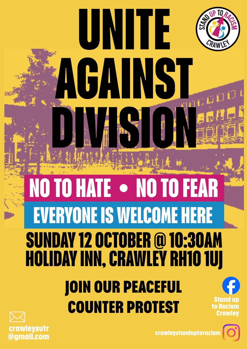 CrawleyStandUpToRacism tweet media