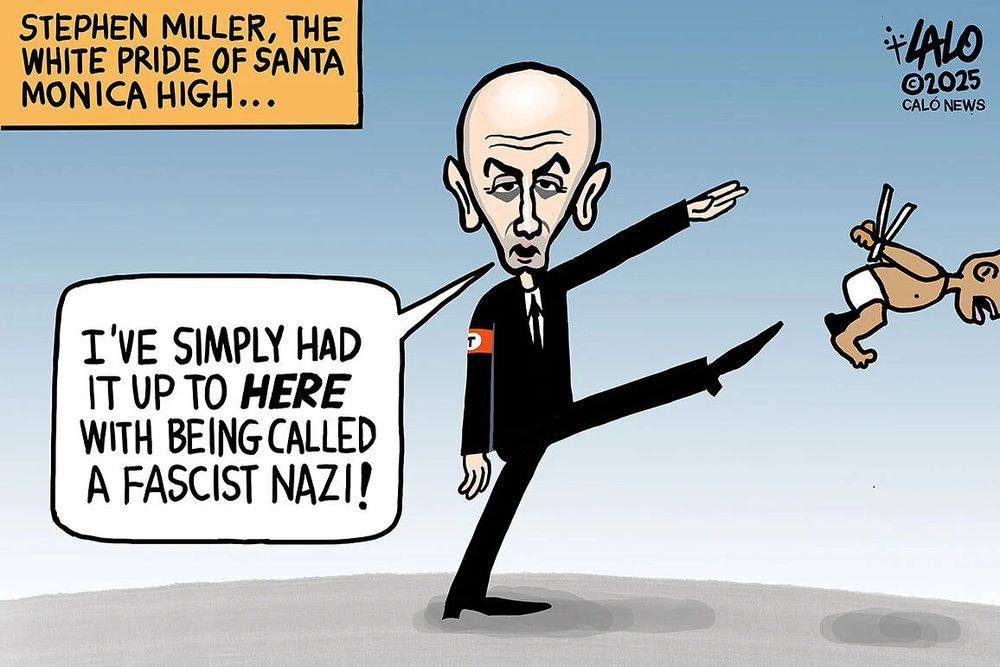 MediaBusters6's tweet image. The warnings are from everywhere
&quot;Inside Stephen Miller’s Secret Plan to Normalize Trump’s Dictator Rule&quot;
He wants to supercharge civil tensions to get low-information voters to embrace their inner authoritarian&quot;
No &amp;amp; Hell No!
STAND UP
SPEAK OUT
RESIST
newrepublic.com/article/201453…