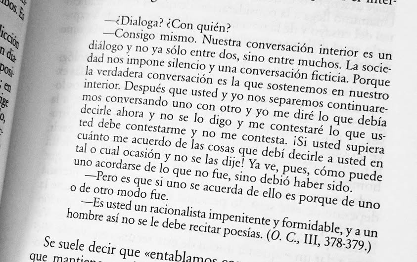 Miguel de Unamuno y el diálogo.