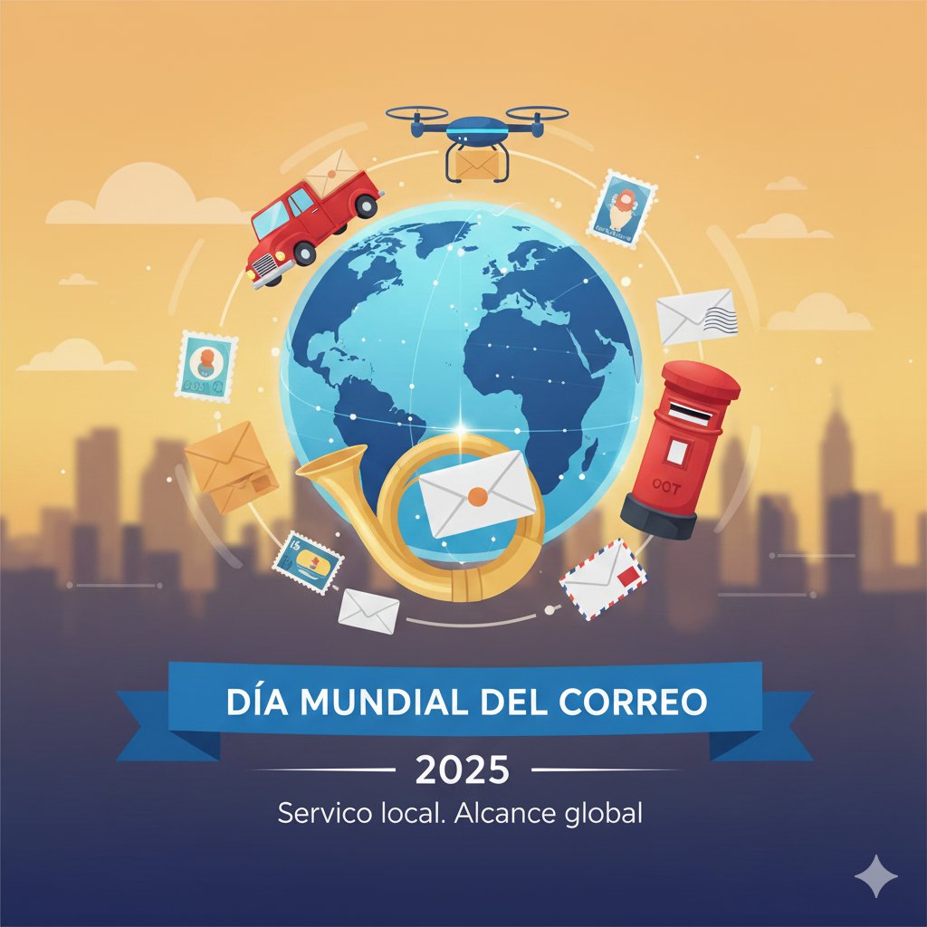 En el #DíaMundialDelCorreo celebramos el valor del correo como un medio que une a personas y comunidades en todo el mundo, fortaleciendo los lazos locales y globales.

<a href="/brunoferiguini/">Bruno Fernández Iguini</a> <a href="/NanoClaramunt/">Leandro Claramunt</a> <a href="/UPU_UN/">Universal Postal Union</a>