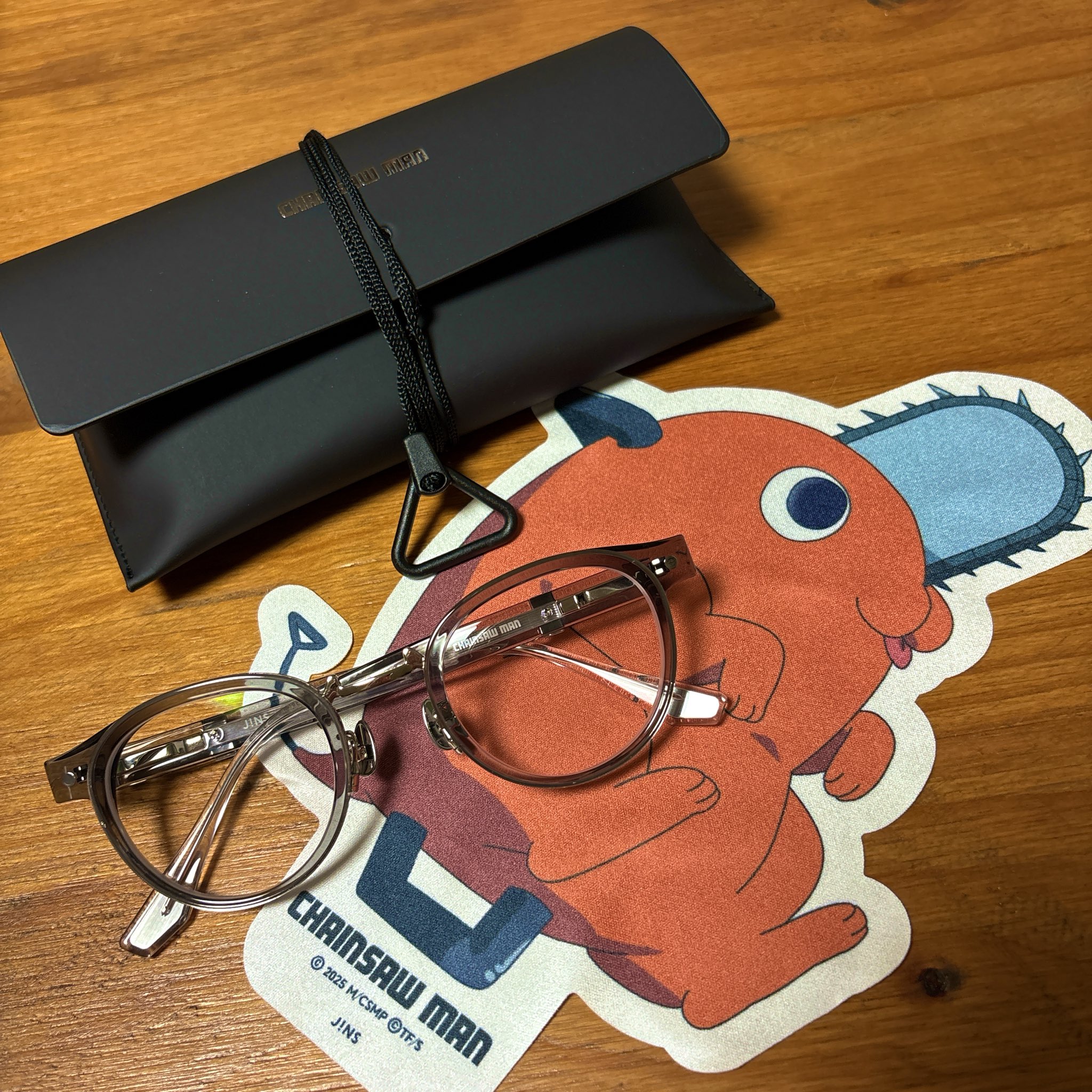 JINS チェンソーマン 眼鏡 ケース付き チェンソーマン JINS メガネケース＆セリート｜Yahoo!フリマ（旧