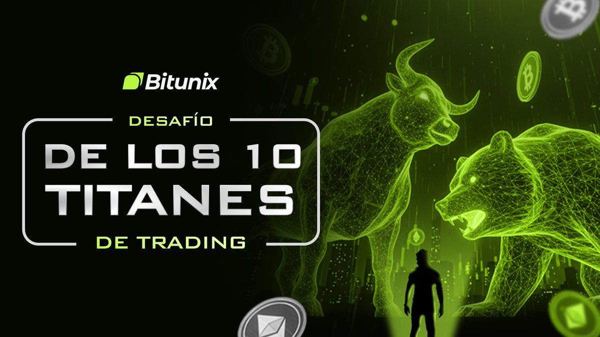 BitunixES's tweet image. 🔥 Desafío de Trading de los 10 Titanes 🔥

Bitunix celebra los top 10 tokens por volumen de futuros con una campaña especial para la comunidad. 🌍💎

📌 Cómo Participar: 
1️⃣ Tradea cualquiera de los 10 tokens principales en Bitunix 👉 short.bitunixads.com/lYX1MJWG
2️⃣ Comparte la…