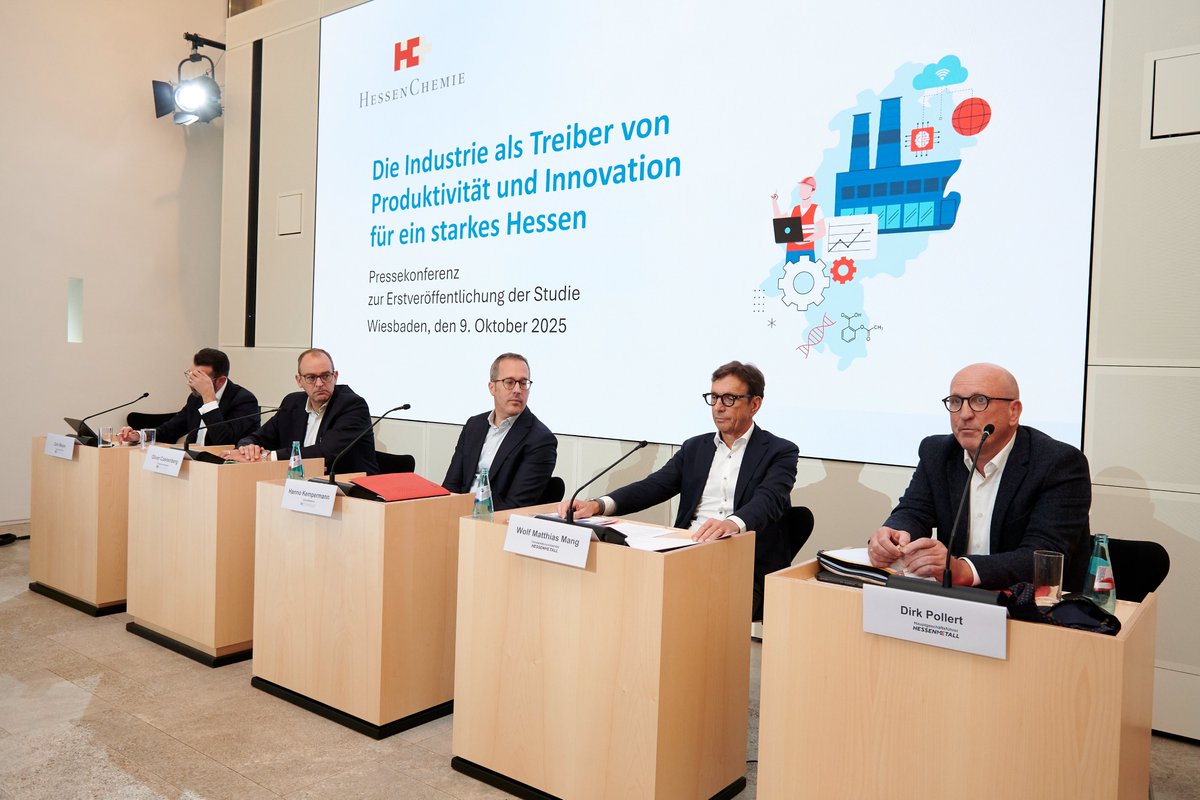 Seit 2016 ist der Industrieanteil in Hessen stark zurückgegangen. 720.000 Arbeitsplätze hängen an ihr – sie schafft Wertschöpfung, Innovation und Wohlstand. Die neue Studie von HESSENMETALL, HessenChemie&amp;IW Consult zeigt,wo gehandelt werden muss.
#Industrie #Innovation #Wachstum