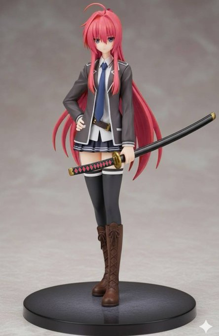 またgeminiくんで次は、うちの子凪原静流くんちゃんのフィギュア作ってみた…う〜んいい感じ✨特に3枚目(自画自賛) 