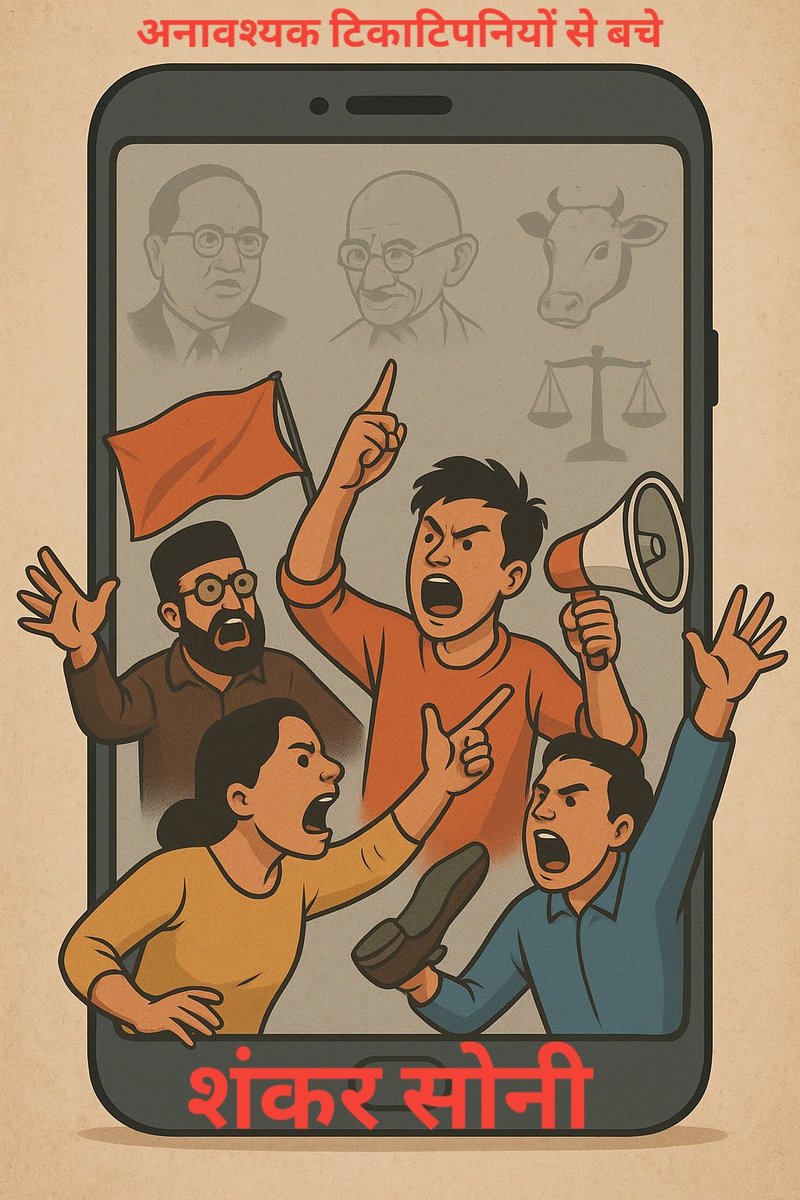 #सोशलमीडिया बना द्वेष का प्लेटफार्म wechangethesystem.blogspot.com/2025/10/blog-p…