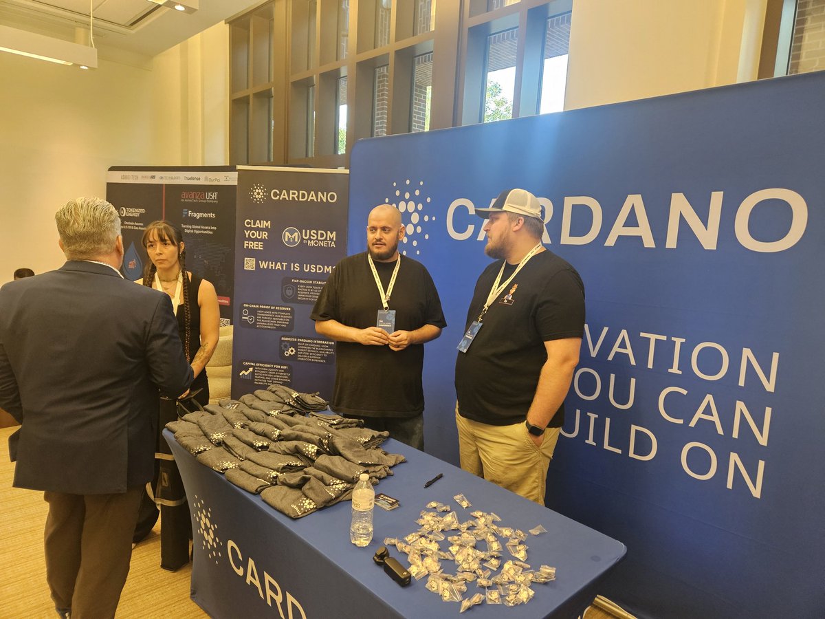 RareNetworkWeb3's tweet image. #NABS2025 is underway!

@Cardano is here Dallas with an amazing group of regulators, investors, and blockchain enthusiasts.
