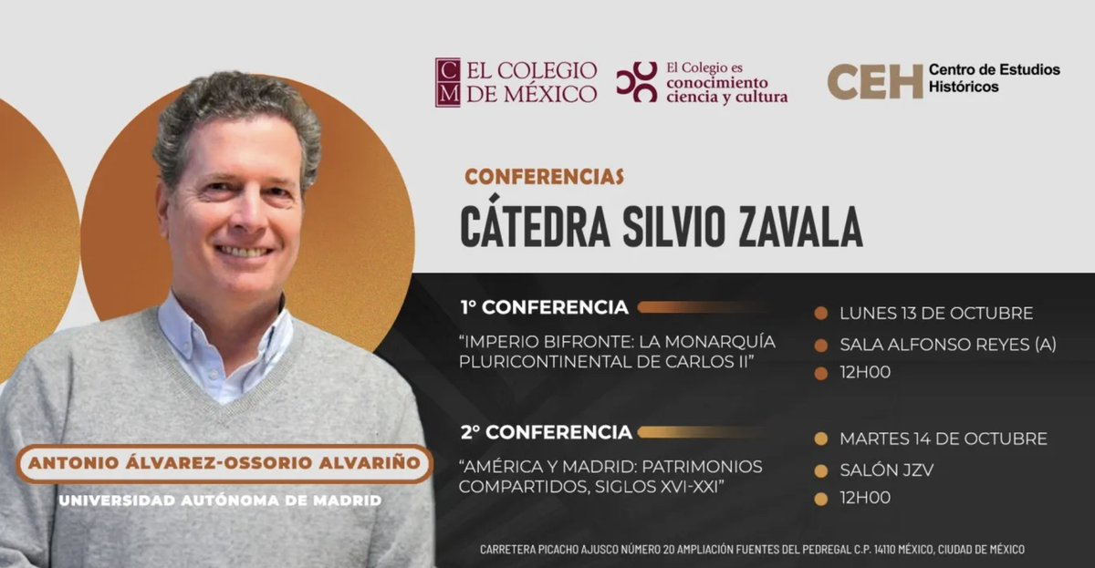 El Colegio de México tweet media