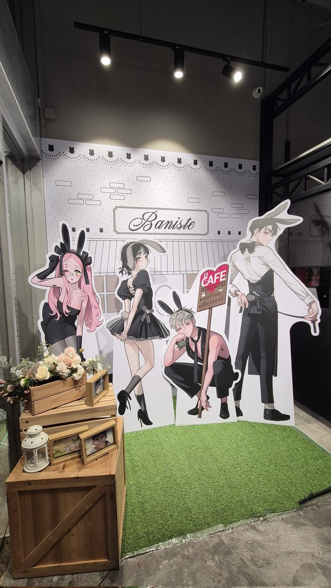 parkyepppi's tweet image. Alienstage × Aniplus cafe event today!!~☆
#anipluscafesg #ANIPLUSAsia #alienstage #alnstcafe #ALNST