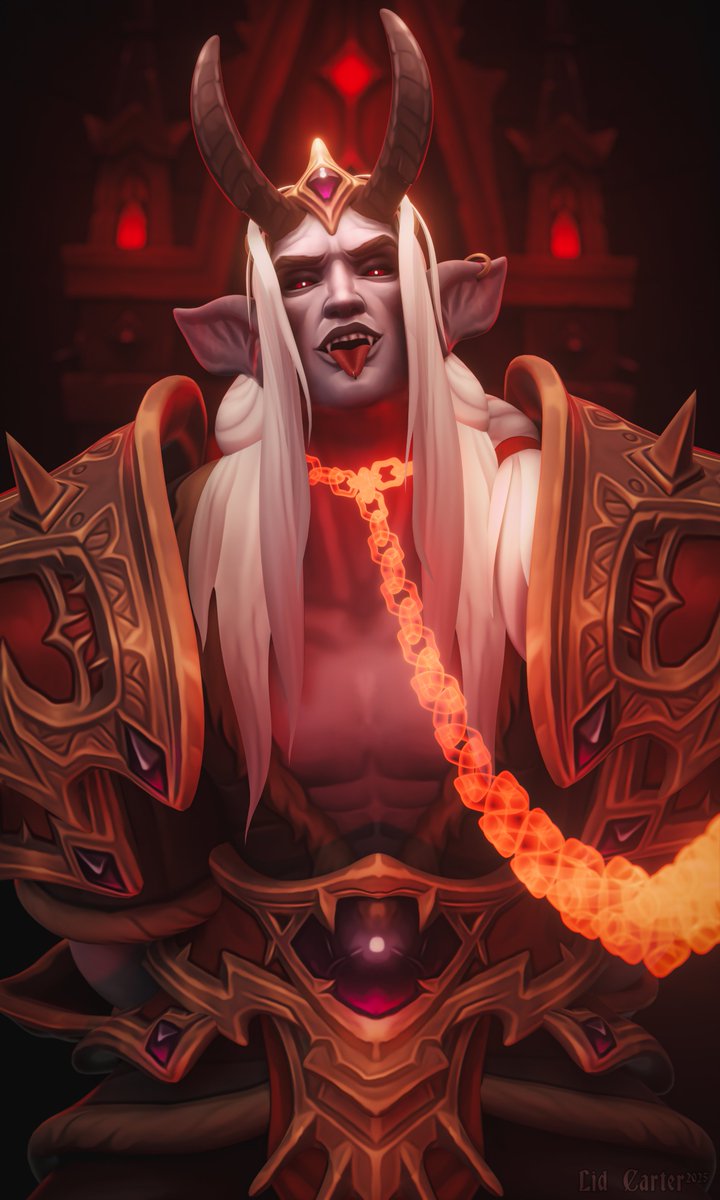 Lid Carter 🔥 (@lidcarter) on Twitter photo "Like sugar on my tongue..." 👅
#worldofwarcraft #Denathrius "Like sugar on my tongue..." 👅
#worldofwarcraft #Denathrius