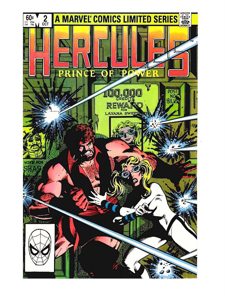 #ThrowbackThursday: 43 years ago this month in 1982, Hercules: Prince of Power #2 premiered. This issue featured an assist by my pal Luke McDonnell &amp; introduced Layana Sweetwater. She would return to create a world of hurt for #Hercules in the graphic novel “Full Circle”. <a href="/Marvel/">Marvel Entertainment</a>