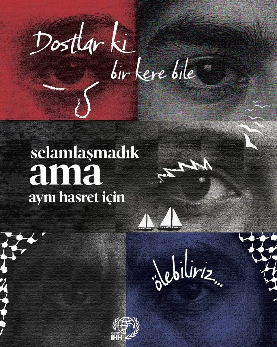 Dostlar ki bir kere bile selamlaşmadık ama aynı hasret için ölebiliriz…