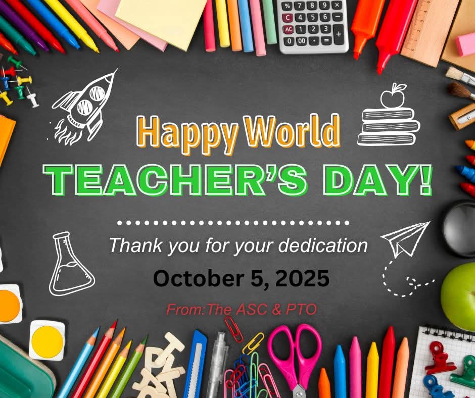 BradburyHeights's tweet photo. 🍎Happy Teacher’s Day: Celebrating the Mentors Who Shape Our Lives 🌐
Saying “Happy Teacher’s Day” is more than a simple greeting; it’s a heartfelt acknowledgment of the people who dedicate their lives to education and growth.
#bradburyheights #BHES #BHESPTOSQUAD #BHESEagles https://t.co/5iXKARbQUR