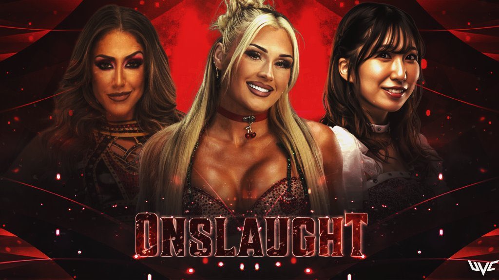 ThisIsUVC's tweet image. Who will advance in the Undisputed Foundress World Championship tournament? Riho, Britt Baker, and Tiffany Stratton collide in a high-stakes battle, where only one can move forward. Every strike, every move, every moment counts!