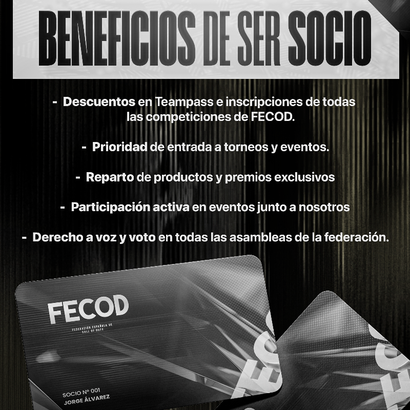 FECOD_es's tweet photo. Ser parte de la #FECOD viene con muchísimas ventajas 📷. 

Os recordamos que podéis haceros socios desde nuestra web y disfrutar de todas ellas 👇🏼.