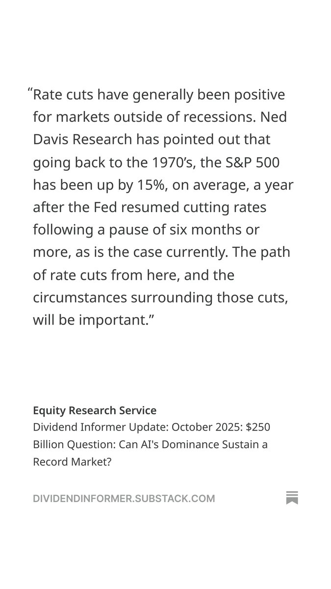 DividendInfrmr's tweet photo. Dividend Informer Update: October 2025: $250 Billion Question: Can AI's Dominance Sustain a Record Market? https://t.co/m4VrkTPeHd https://t.co/ioN0HeIWwr