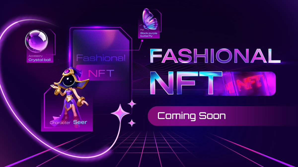 🌟 Something Stylish is Coming… 🌟

Fam, you’ve been with us since day one — now it’s time to give back 💜

 We’re cooking up a special Fashional NFT Collection 👗✨

💡 What’s it about?
 • A tribute to our earliest supporters

 • Designed to be collectible &amp; iconic

 • Not