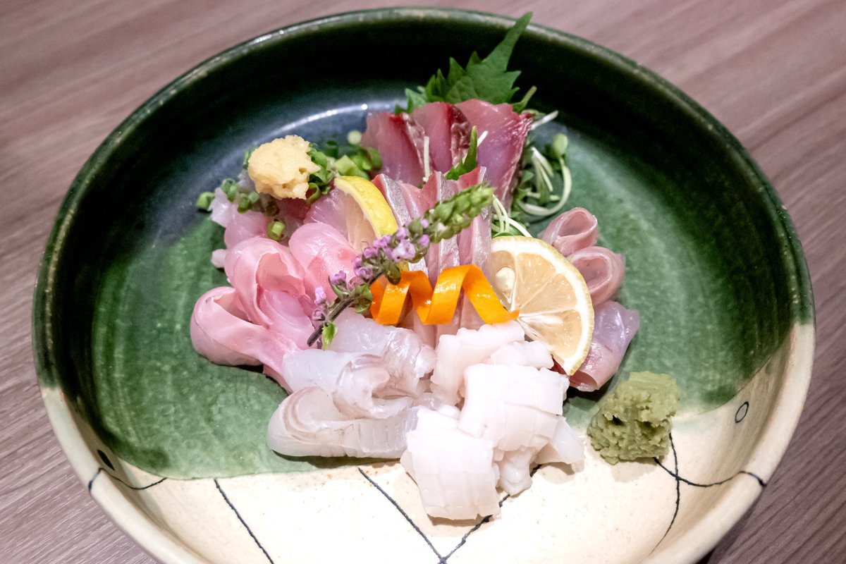 naozen's tweet image. 🐟🐙🍆🍤🐖🥒🍺