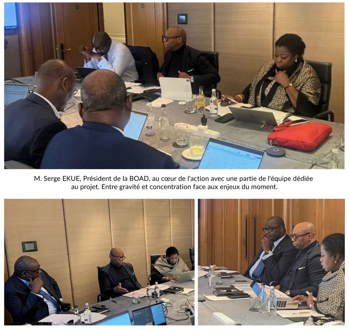 BOAD_official's tweet photo. 📍 Émission obligataire historique 
La BOAD réalise avec succès une émission d'1 milliard d'euros sur 15 ans sur le marché international. 
Une marque de confiance des investisseurs et un appui au financement de projets structurants dans l'UEMOA.
➡️ https://t.co/YsCdUxnH1l https://t.co/HBYyMlkylL