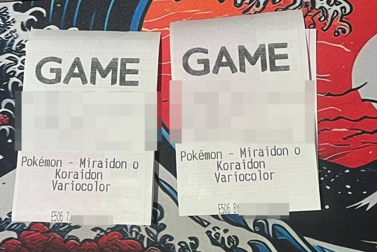 💫SORTEO KORAIDON Y MIRAIDON SHINY💫

Requisitos:
Dar follow a mi cuenta ✔️
RT y Like a este tuit 🔁+ ❤️

Habrá dos ganadores y se repartirá un código a cada uno de ellos. Los ganadores se anunciarán el domingo 12 de octubre.

Mucha suerte a todos los que participen 🥰