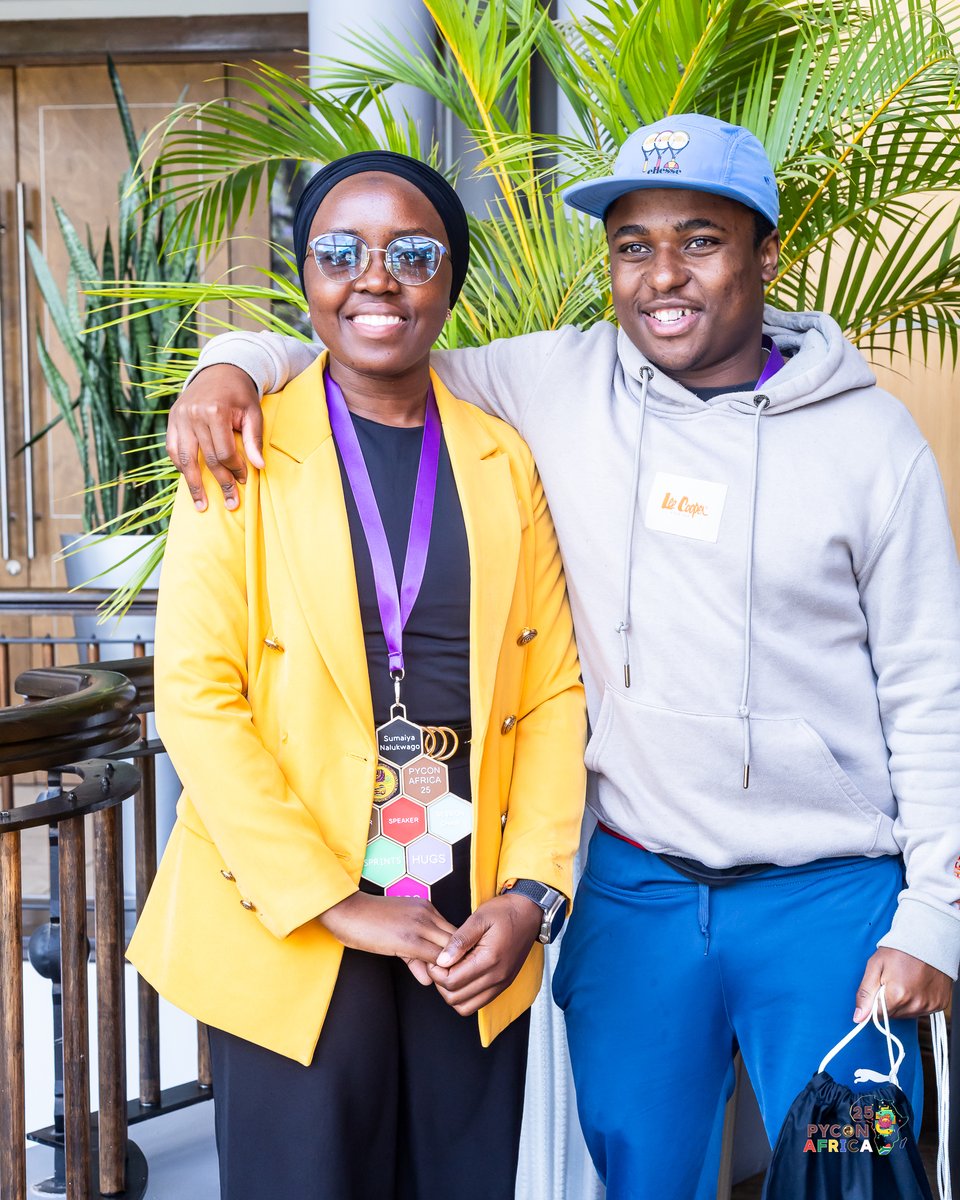 pyconafrica's tweet image. The real magic of #PyConAfrica2025? The people.
Brilliant minds. Bright smiles. Bold ideas. ๐๐
#PythonCommunity