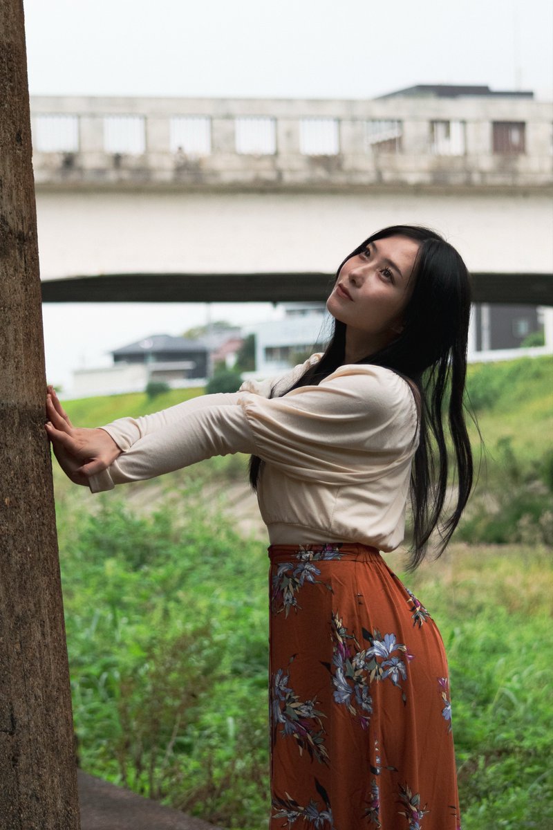 kairi_XYZ's tweet image. ¨ 追憶 ..

model：LALA
2025.10.05／矢田川河川敷
#NikonD5300 #portrait #mer撮影会