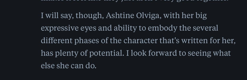 Ashtine Olviga, the next big thing!