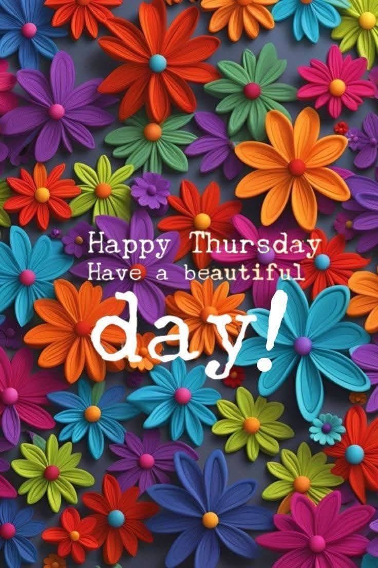 Happy Thursday Everyone! ☀️☕️😎🌺🌸🌼🌺