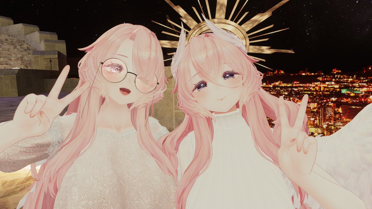 夕方カラオケワールドで熱唱して、さっきはみんなにご挨拶してきた🫶
にこちゃんとのお写真は昨日の！