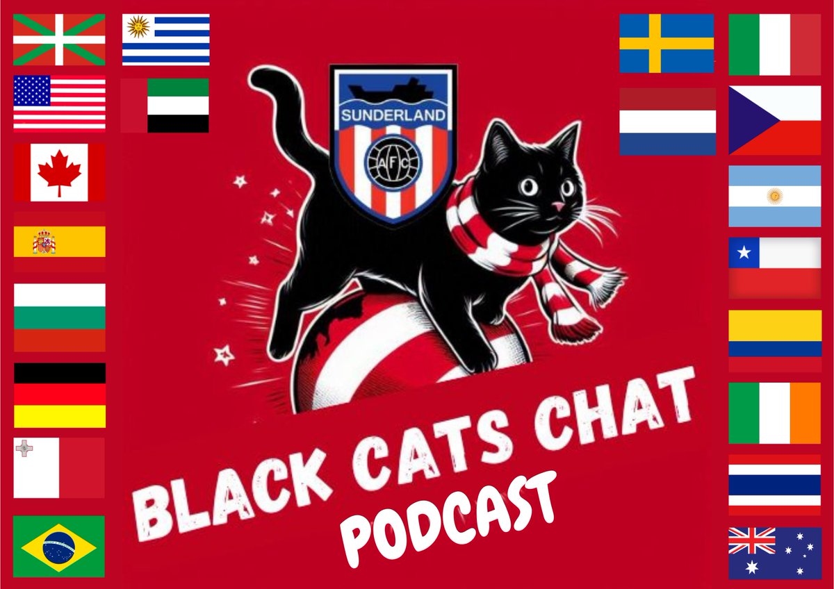 Bilbao Black Cats (@bilbaoblackcats) on Twitter photo 🎥 El último capítulo del podcast Black Cats Chat está disponible. 
🎙️El único podcast en español dedicado a <a href="/SunderlandAFC/">Sunderland AFC</a>
🙋🏻♂️ <a href="/Sunderland_LA/">Sunderland AFC en Español</a> 
🙋♂️ <a href="/_marsu_16/">Marçal Minguet</a>
Spotify 🎧 
open.spotify.com/episode/6c0Tm8…
YouTube ▶️ 
youtu.be/5BL3L2oVs_o?si…
#SAFC #sunderland #haway 🎥 El último capítulo del podcast Black Cats Chat está disponible. 
🎙️El único podcast en español dedicado a <a href="/SunderlandAFC/">Sunderland AFC</a>
🙋🏻♂️ <a href="/Sunderland_LA/">Sunderland AFC en Español</a> 
🙋♂️ <a href="/_marsu_16/">Marçal Minguet</a>
Spotify 🎧 
open.spotify.com/episode/6c0Tm8…
YouTube ▶️ 
youtu.be/5BL3L2oVs_o?si…
#SAFC #sunderland #haway