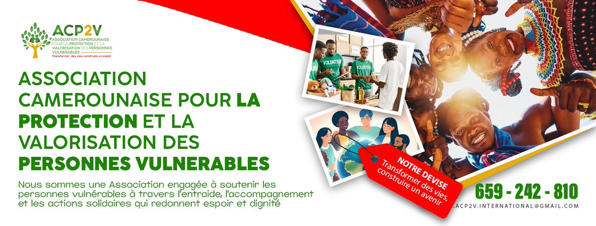 MarieEssaneme's tweet photo. Rejoignez notre communauté dédiée à la protection et à la valorisation des personnes vulnérables, et restez informé de nos actions et initiatives.
https://t.co/DBRL3dc3x8

#ACP2V #Fondatrice #Inclusion #Solidarité
#PersonnesVulnérables #LeadershipFéminin
#NoOneLeftBehind https://t.co/DyfzFlr9bN