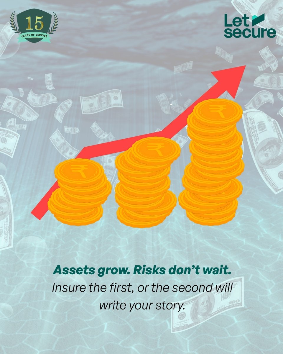 letsecurebroker's tweet image. Assets grow. Risks don’t wait.

Protect what you build before chance writes your story.

With LetSecure, your future stays in your hands. 💼

#LetsSecure #SmartProtection