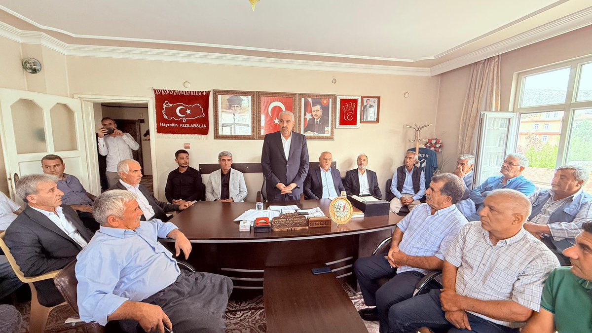 📍AK Parti Çermik İlçe Başkanlığı

İl Başkan Yardımcımız Sayın Mehmet Fatih Kayhan ile birlikte, Çermik İlçe Koordinatörümüz Sayın Ali Aslan, Çermik İlçe Başkanımız Sayın Hayrettin Kızılarslan ve Mahalle Başkanlarımızla bir araya gelerek mevcut durumumuzu, sahadaki