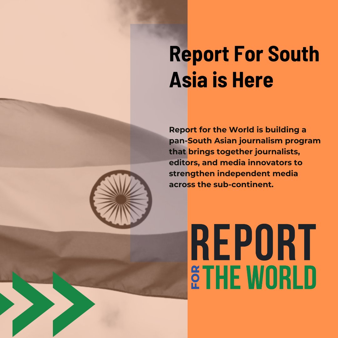 Report for the World tweet media