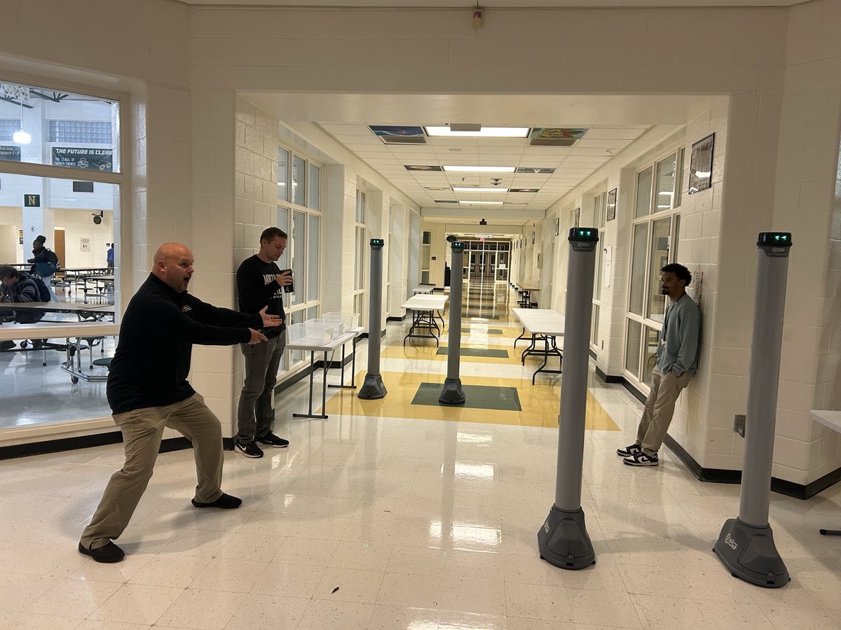 When the systems &amp; processes make for efficient operations, there’s time for a little fun.  Thank you <a href="/OLH_HCS/">Ola High</a> for having efficient operations during this morning’s WDS screening. #SafeHenry