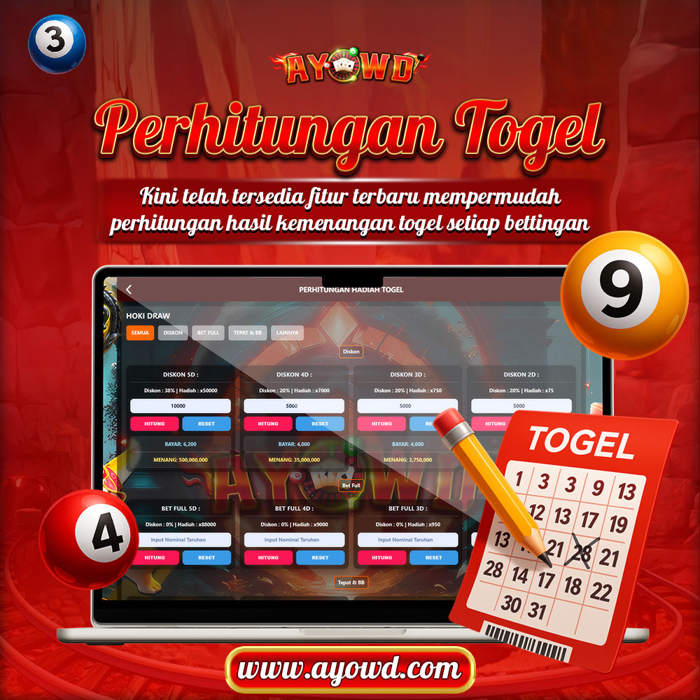 ayowd88's tweet photo. Kini Hadir Fitur Terbaru Perhitungan Hasil Kemenangan Togel Setiap Bettingan!!!
#ayowd #bandartogel #bandarslot #situsslot #situstogel #situsgacor #slotgacor #SitusTogelOnlineTerbesar #slotzeus #dpr #bubarkandpr #pialadunia https://t.co/4KbcNmrthD