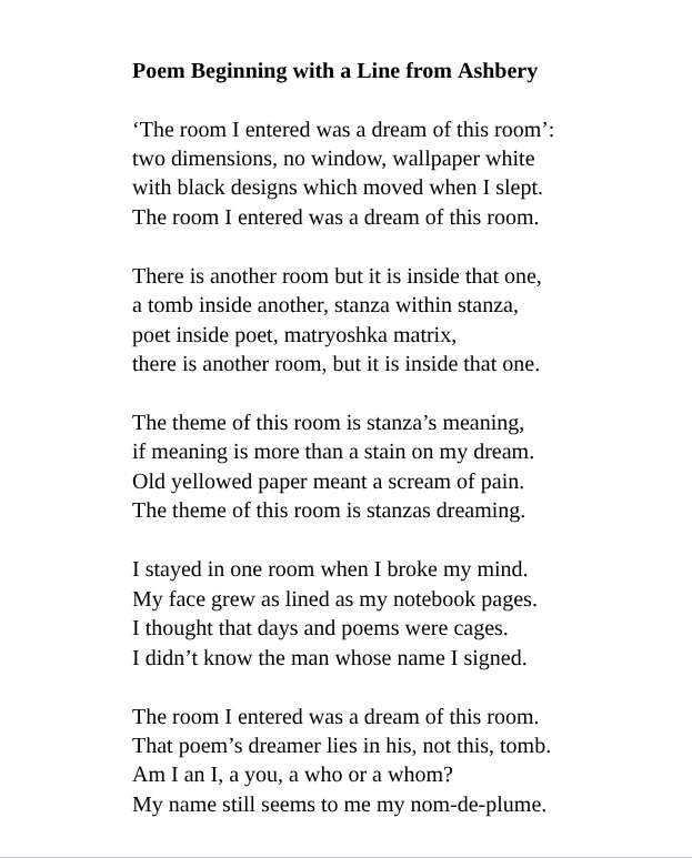 for #worldmentalhealthday2025 from 'An Arbitrary Light Bulb', my most recent book of poetry